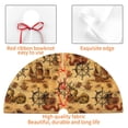 thumbnail image 4 of Sikiie Vintag Ancient Sailboats 30-48 inches {designName} Print Christmas Tree Skirt Snowman Xmas Tree Skirt with Edge Christmas Decorations for Holiday Party36", 4 of 7