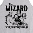 thumbnail image 2 of The Wizard of Oz - The Wizard Will Fix Everything - Men's Jersey Tank Top, 2 of 4