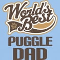 thumbnail image 3 of CafePress - Puggle Dad Light T Shirt - Men's Classic Graphic T-Shirt, 3 of 4