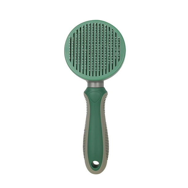 Pet Hair Remover Cat Comb Grooming Cepillo de limpieza para perro Rabbit Green Verde jinwen Cepillo de limpieza para el cabello