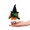 Red, variant on Halloween Treat Bags Halloween Party Favors Pumpkin Candy Jar with Transparent Body Spooky Holiday Decoration Festive Trick Or Treat Gift Box for Classroom School Parties Pumpkin Style E