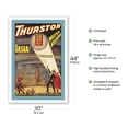 thumbnail image 2 of Thurston - Iasia Master Mystery - Vintage Magic Poster c.1929 - Fine Art Matte Paper Print (Unframed) 30x44in, 2 of 4