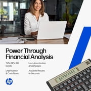 HP 12C Financial Calculator – 120+ Functions for Finance, Accounting & Real Estate – Programmable RPN Calculator with Case & Cloth
