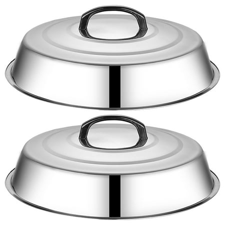 

2Pcs Multi-function Pan Cover Round Pot Cover Household Pot Lid Kitchen Accessory