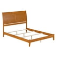 thumbnail image 2 of AFI Portland Queen Solid Wood Foundation Bed, Light Toffee, 2 of 12