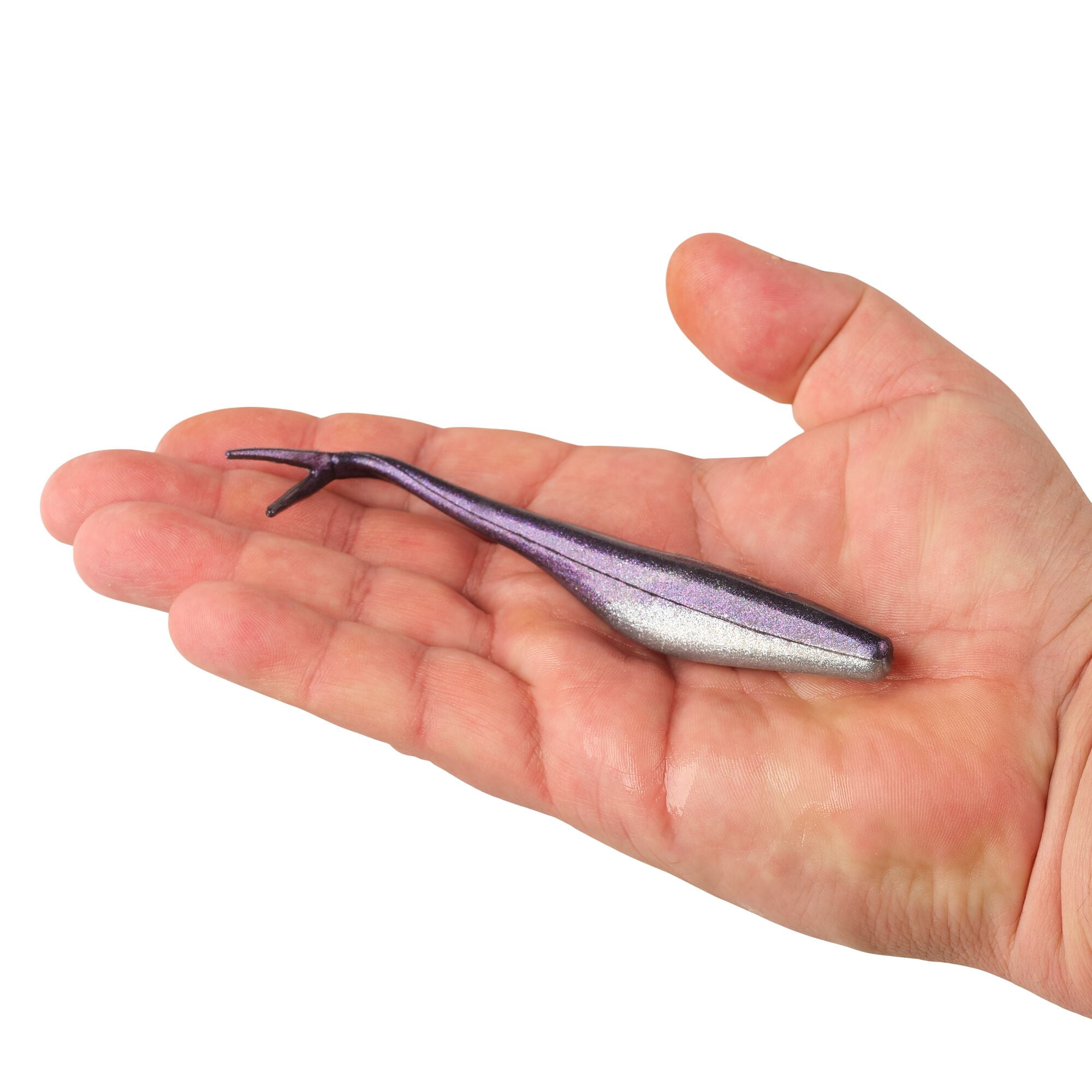 Berkley Gulp!® Saltwater Jerk Shad, 6 in, Jerkbaits, Purple Chrome (5 Count)