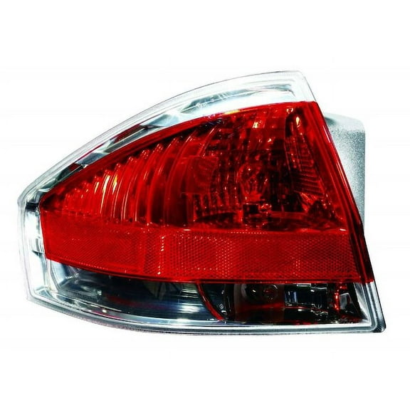 Left Tail Light Assembly - Compatible with 2008 - 2011 Ford Focus Sedan 2009 2010