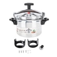 thumbnail image 7 of Yajisi 5‑L Thick‑Wall Pressure Cooker – Anti‑Stick, Explosion‑Proof, Large Capacity, Quick‑Cook Aluminum Canner for Home & Commercial Use, 7 of 7