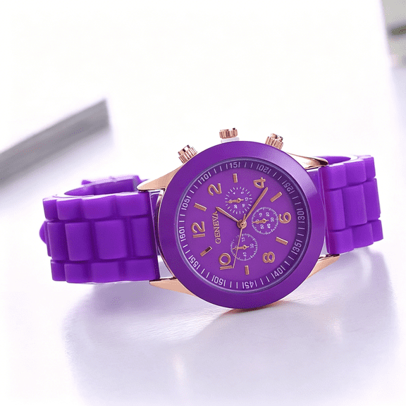 DESIGNICE Unisex Waterproof Quartz Analog Watch, Stylish Decorative Wristwatch for Men and Women, Durable and Fashionable for Everyday Wear