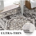 thumbnail image 3 of Alfombra para correr YOUFORTONG, 91 x 610 cm, suave y con pelo bajo, color negro, 3 of 7