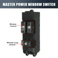 thumbnail image 3 of Unique Bargains Master Power Window Control Switch 15054161 for Chevrolet Silverado 1500 2500 3500 2-Door 2000-2002, 3 of 7