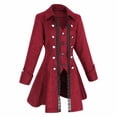 thumbnail image 3 of Chaqueta estilo pirata Steampunk Costume Rainday para mujer, estilo gótico, talla S, 3 of 6