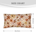 thumbnail image 2 of Kdxio Wildflowers Vintage Pattern Pillowcase with Envelope Closure,20" x 36" Pillow Cases,Gifts for Men or Women-No pillow, 2 of 5