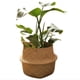 thumbnail image 1 of Jardinera tejida a mano Forma redonda Contenedor de picnic Cesta de almacenamiento Jardín Florero Ma Abody 32cm, 1 of 7