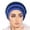Blue, variant on Milk Silk Hair Band Scarf for Everyday Casual Wear with Concealing Wrap Ideal for Hijab Cap, Purple
