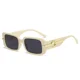 thumbnail image 3 of Gafas de sol cuadradas de estilo europeo y americano para hombre y mujer, moda de pasarela, red de calle roja, nuevas, 3 of 5