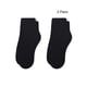 thumbnail image 2 of Calcetines de Nailon transparentes uxcell con puños Elásticos para mujer 2 Pares Negro M, 2 of 7