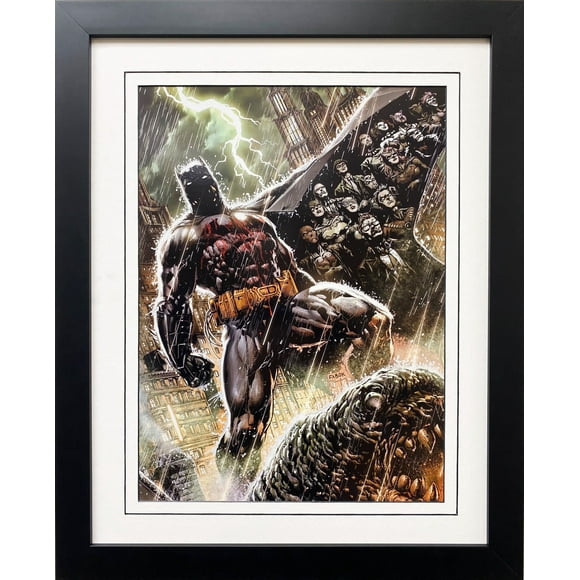 DC "Batman Eternal #1" Custom Framed & Matted Comic Book Poster Art Generic
