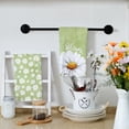 thumbnail image 3 of Jbralid White Flower Spring Kitchen Towels Dish Towels Set of 2, Bloom Hand Towels 16x27.5 Inch Drying Dishcloth, Farmhouse Home Seasonal Spring Decorations, 3 of 5