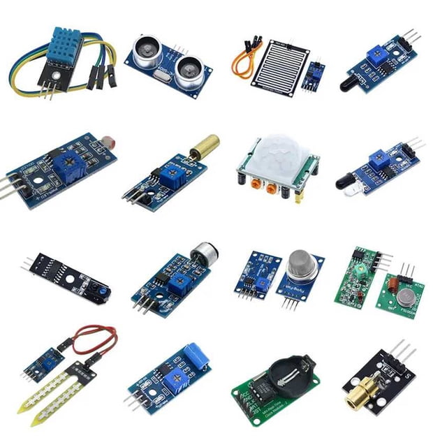 Kit de módulos de sensores de paquete de módulo de sensor 16 en 1 para Raspberry Pi para Arduino