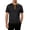 Black, variant on Mens Polo Shirts Casual Regular Fit Button Down Polo Tops Outdoor Activities Soft T-Shirt Mens Everyday Wear Black Size XL