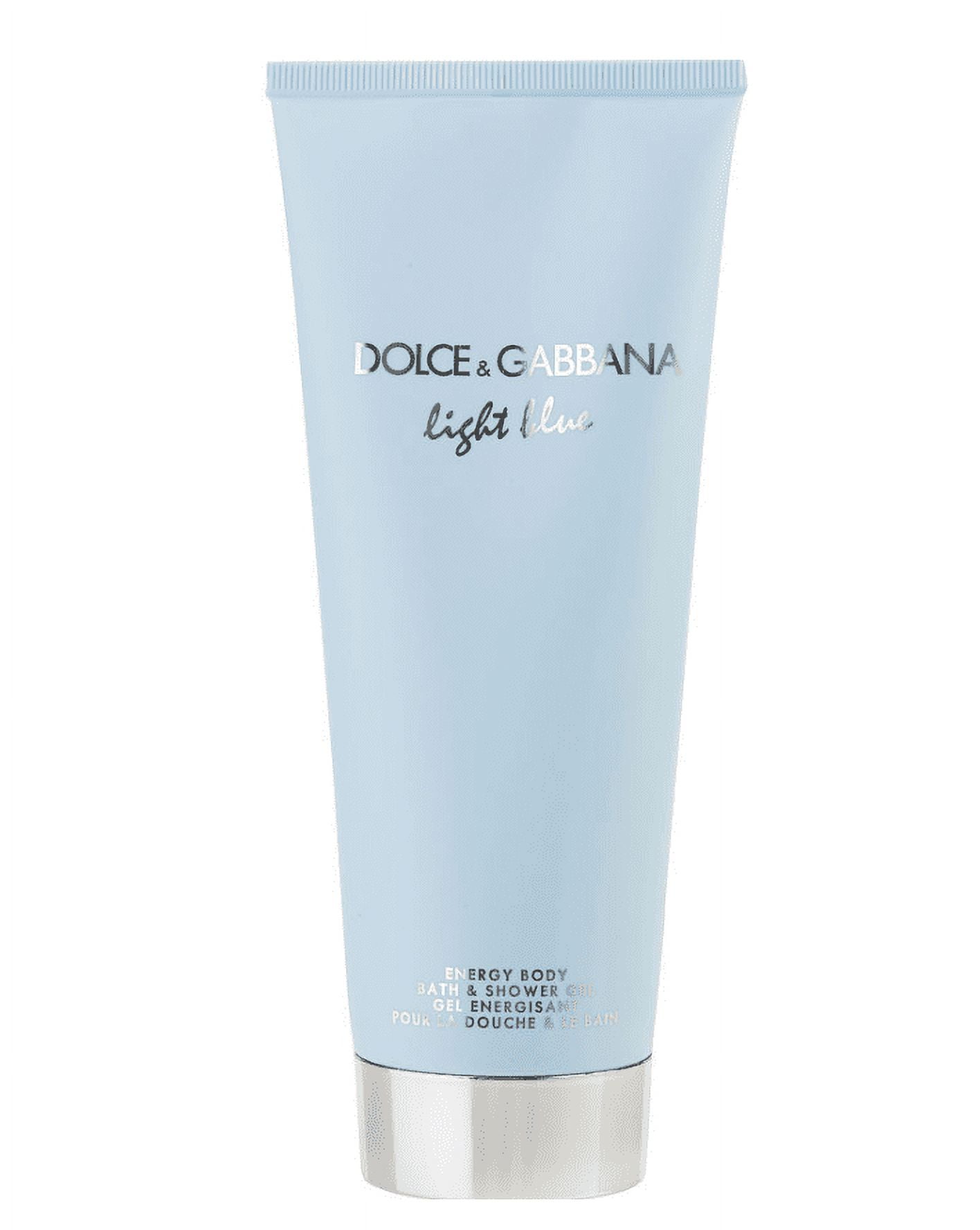 Dolce gabbana light blue energy body 2025 bath shower gel