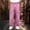 (Casual 58)Hot Pink, variant on Mens Summer Pants Fashion Trousers Casual Solid Color Multi Pocket Workwear Protection Straight Leg Full Length Pants
