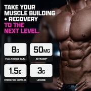 Nutrex Research EAA Hydration | EAAs + BCAA Powder | Muscle Recovery, Strength, Endurance | 8G Essential Amino Acids + Electrolytes | Strawberry Watermelon 30 Serving
