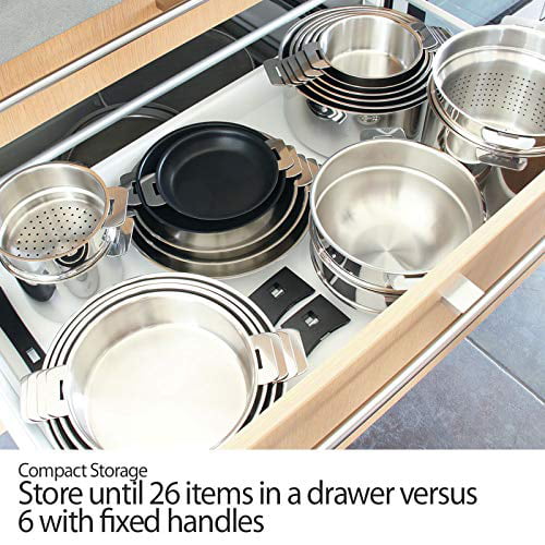 Cristel Strate 18/10 Stainless Steel 13 Piece Cookware Set with