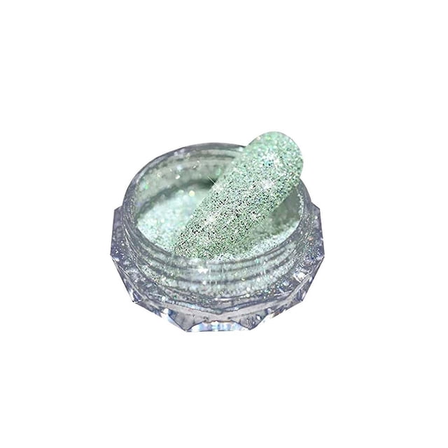 Lentejuelas mixtas para uñas con forma de diamante en polvo para decoración de uñas