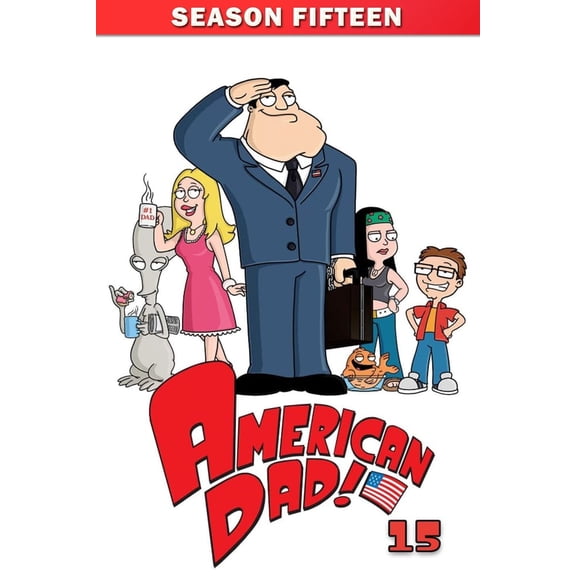American Dad! Season 15 Complete DVD - Animation, Comedy