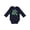 Navy, variant on My Great Uncle Loves Me Dinosaur Boys Long Sleeve Baby Bodysuit