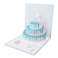 thumbnail image 1 of 3D Greeting Card Birthday Card Cake Fireworks Balloons with Light Music Envelope, 1 of 7