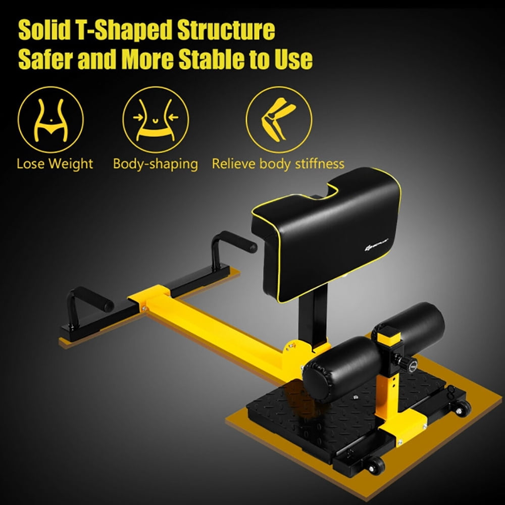 YYAo Adjustable Weight Bench,Workout Bench Press, Exercise Training Bench,8-in-1 Multifunctional Home Gym Squat Fitness Equipment