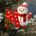 thumbnail image 1 of 26 Letters Christmas Tree Decoration Pendant Christmas Tree Ornaments DIY Christmas Ornaments Christmas Decoration Xmas Tree Hanging Decor, 1 of 6