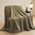 thumbnail image 2 of Uutvery Soft Milk Velvet Blanket and Shawl, Cozy Luncheon Throw for Sofa and Bed, All-Season Coverlet and Sheet for Home and Travel, 59.05x78.74 Inches, 2 of 6