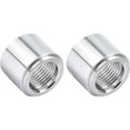 thumbnail image 1 of GFDYREE 3/8" NPT Weld On Bung Female Pipe Threaded Fitting Aluminum 2PCS, 1 of 5