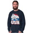 thumbnail image 5 of Street Fighter American Guile USA Men's Long Sleeve Tee T Shirt Brisco Brands S, 5 of 6