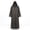 Brown, variant on Halloween Hooded Robe Cloak, Men's Black Tunic Cosplay Costume, Medieval Themed Jedi Knight Cape for Adults - Size L