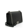 thumbnail image 2 of Pre-Owned Chanel Caviar Leather New Medium Boy Bag, 2 of 11