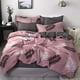thumbnail image 3 of Juego de cama de algodón de imitación para el hogar de tres o cuatro piezas con diferentes colores, 3 of 6