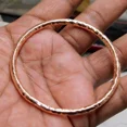 thumbnail image 3 of Pure Solid Copper Cuff Bracelet For Women and Men Arthritis Copper Bangle, 3 of 5
