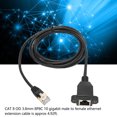 thumbnail image 2 of Cable de extensión Ethernet, 4,92 pies 3,8 mm Cualquier cable de red ANSI / TIA 1152 A para servidor Ccdes No se aplica, 2 of 6