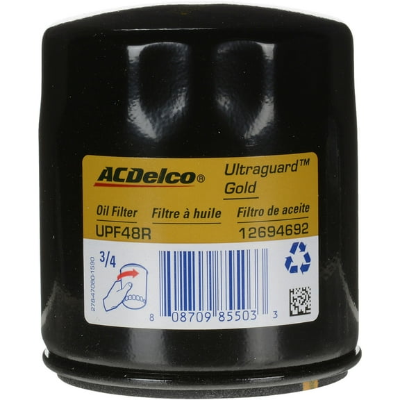 ACDelco UPF48R Engine Oil Filter Fits select: 2013-2023 RAM 1500, 2007-2019 CHEVROLET SILVERADO