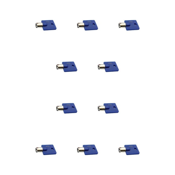 Bearachild Cilindro de bloqueo de juego de Arcade que funciona con monedas, máquina expendedora de pestillo, máquinas de muñecas, cerraduras, 1 llave 10piezas
