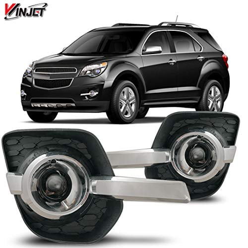 Winjet Compatible avec [2010 2011 2012 2013 2014 2015 2016 Chevrolet Equinox] Feux de Brouillard de Conduite + Interrupteur + Kit de Câblage