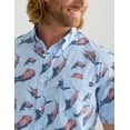 thumbnail image 4 of HUK - Mens KC Scott Patterned Kona Shirt, Performance Button Down Shirt, KC - Windsurfer, Large, 4 of 5