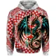 thumbnail image 2 of Sudadera con capucha de moda de otoño para hombre, sudadera con capucha con estampado gráfico genial de dragón volador para hombre, ropa Y2K, 2 of 5
