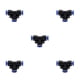 thumbnail image 3 of Eigraketly Conectores de tubería de aire reutilizables de 10 piezas para una conexión confiable Tubo de manguera rápido neumático de Buen Type2 NO2, 3 of 6