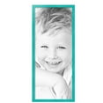 thumbnail image 2 of ArtToFrames 15" x 36" Aqua Picture Frame, 15x36 inch Green Wood Poster Frame (WOM-5186),  Pack, 2 of 7